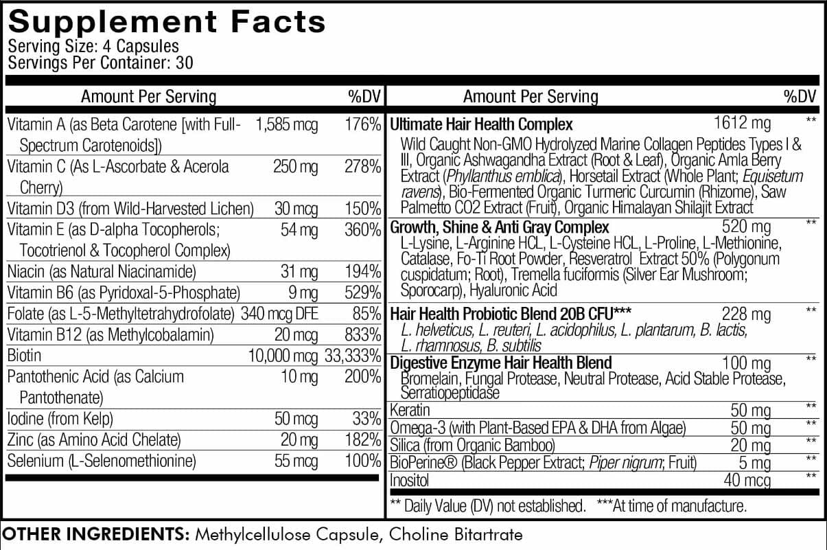 Codeage Hair Vitamins