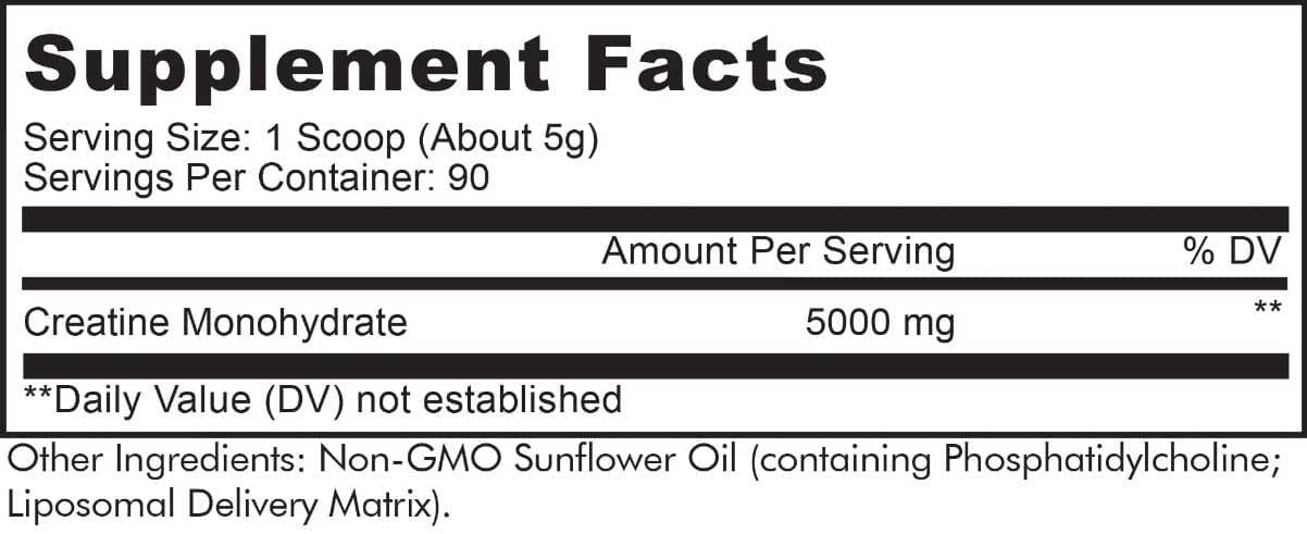 Codeage Liposomal Creatine Powder