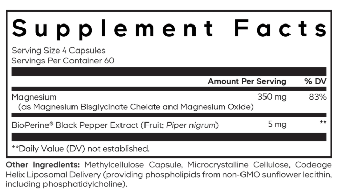 Codeage Liposomal Magnesium Glycinate