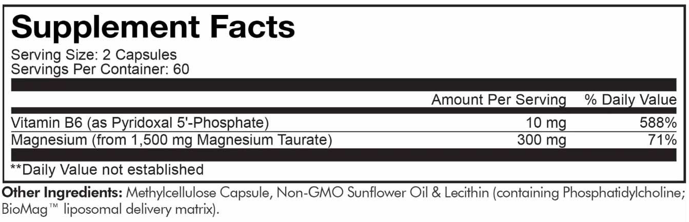 Codeage Liposomal Magnesium Taurate+