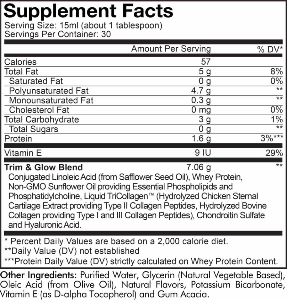 Codeage Liquid Collagen Trim & Glow