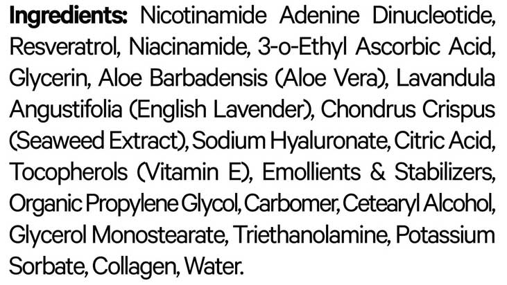 Codeage Maison Rouge NAD+ Face Serum (Formerly Codeage Eternal Platinum Nad Serum)