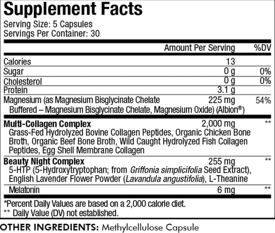 Codeage Multi Collagen Beauty Night