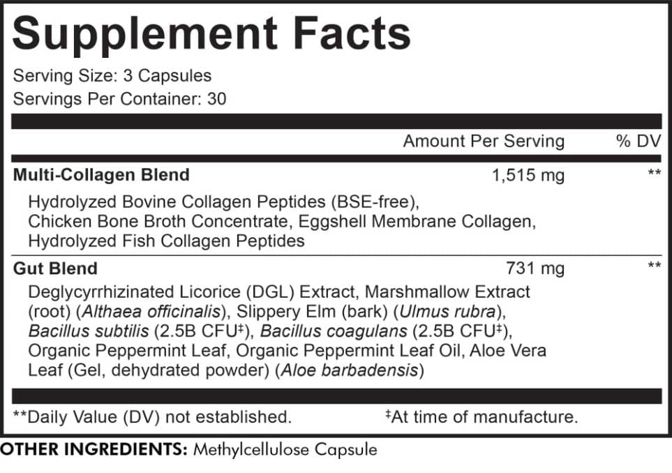 Codeage Multi Collagen Plus Gut Blend