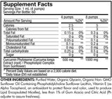 Codeage Nanofood Curcumin Phytosome Liquid