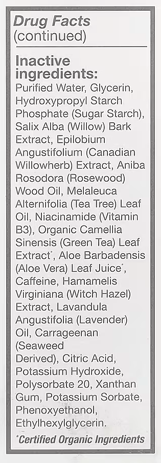 DermaE Natural Bodycare Acne Blemish Control Treatment Serum