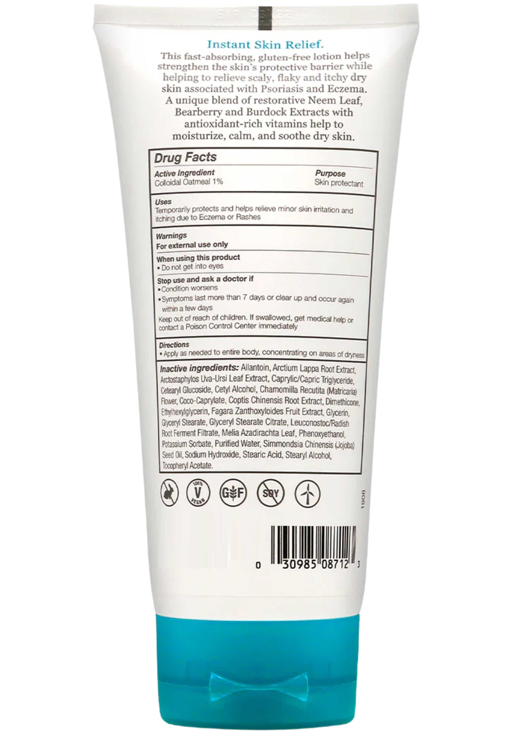 DermaE Natural Bodycare Eczema Relief Lotion