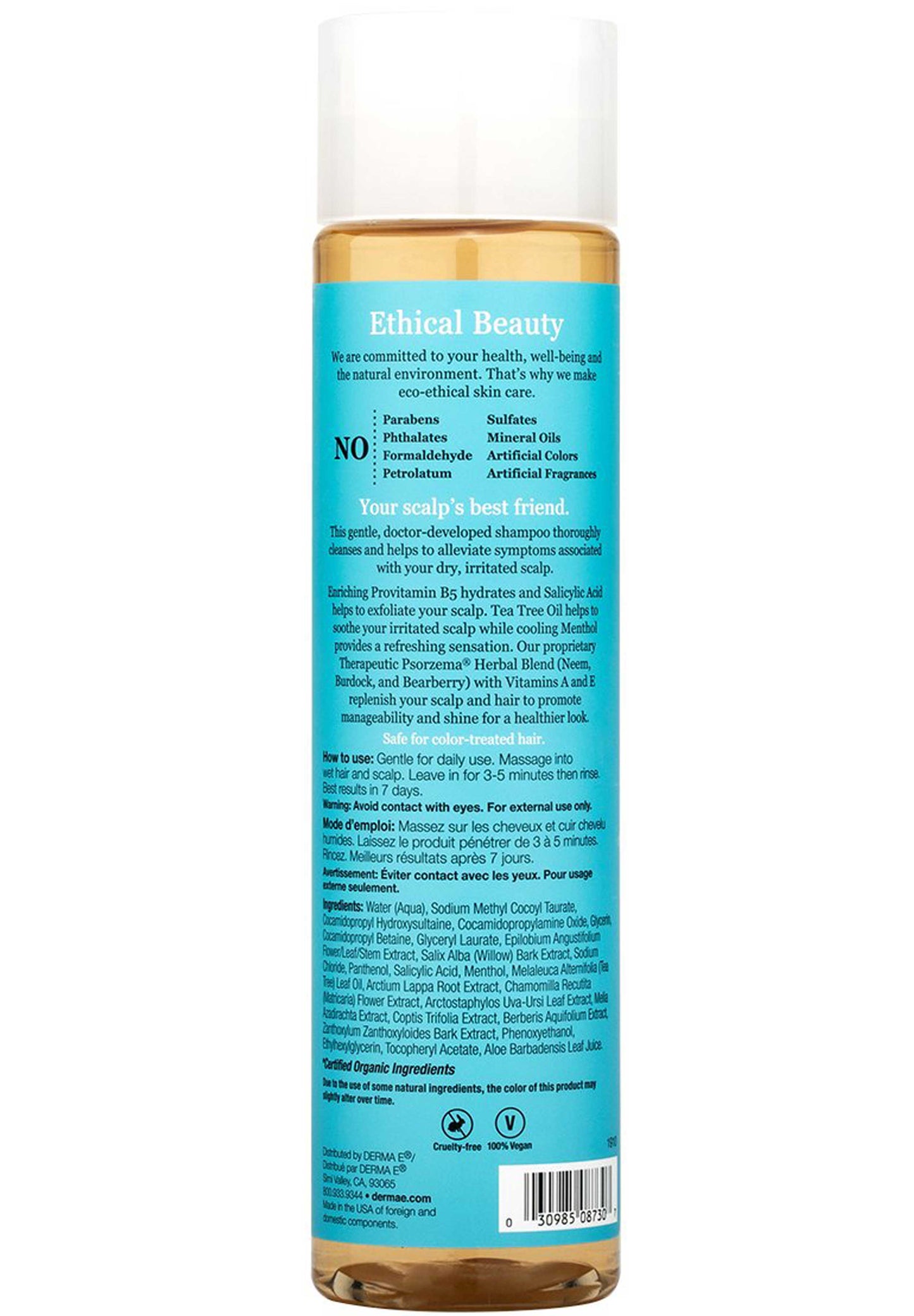 DermaE Natural Bodycare Scalp Relief Shampoo