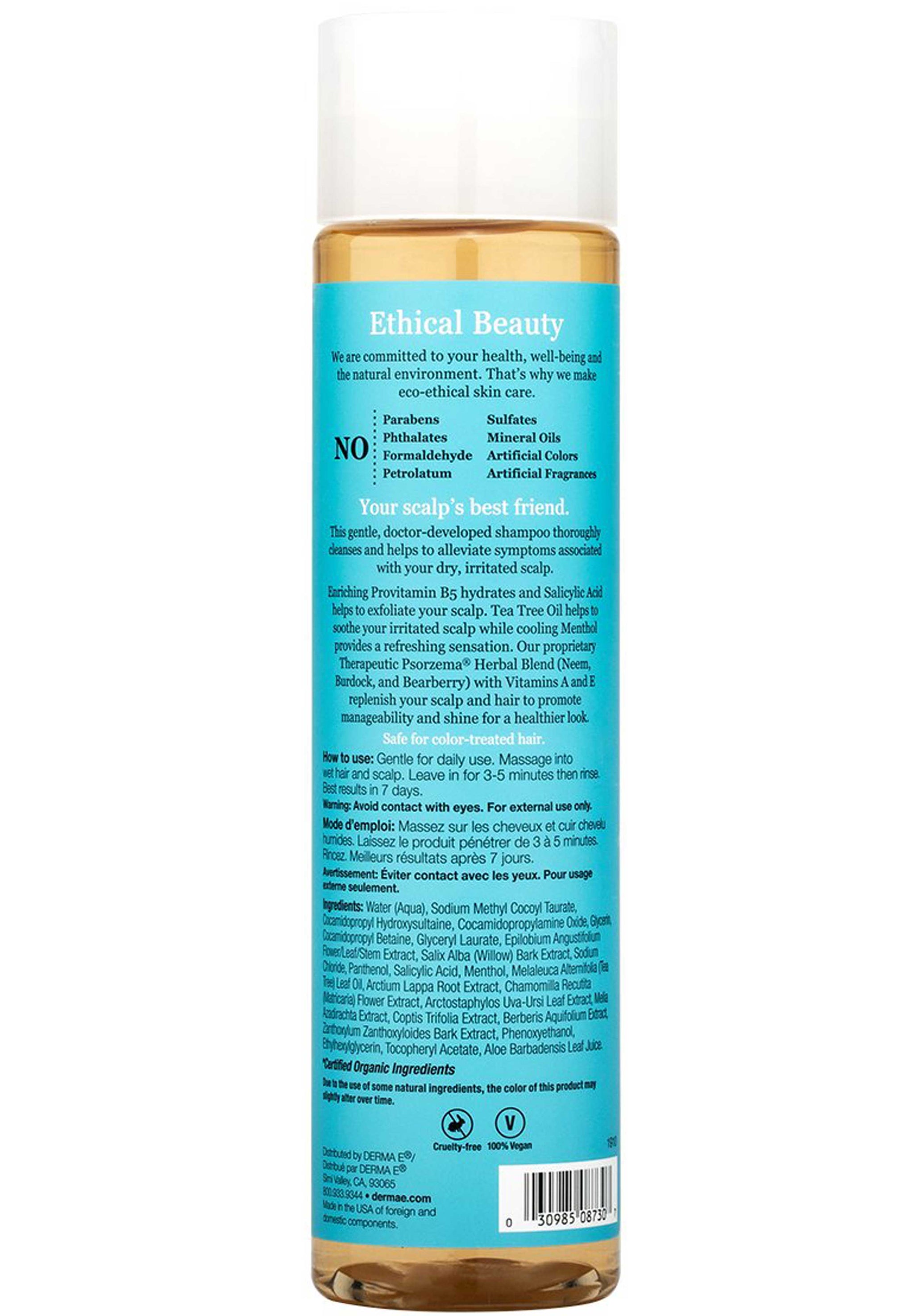 DermaE Natural Bodycare Scalp Relief Shampoo