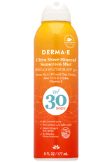 DermaE Natural Bodycare Ultra Sheer Mineral Sunscreen Mist