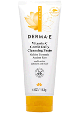 DermaE Natural Bodycare Vitamin C Gentle Daily Cleansing Paste