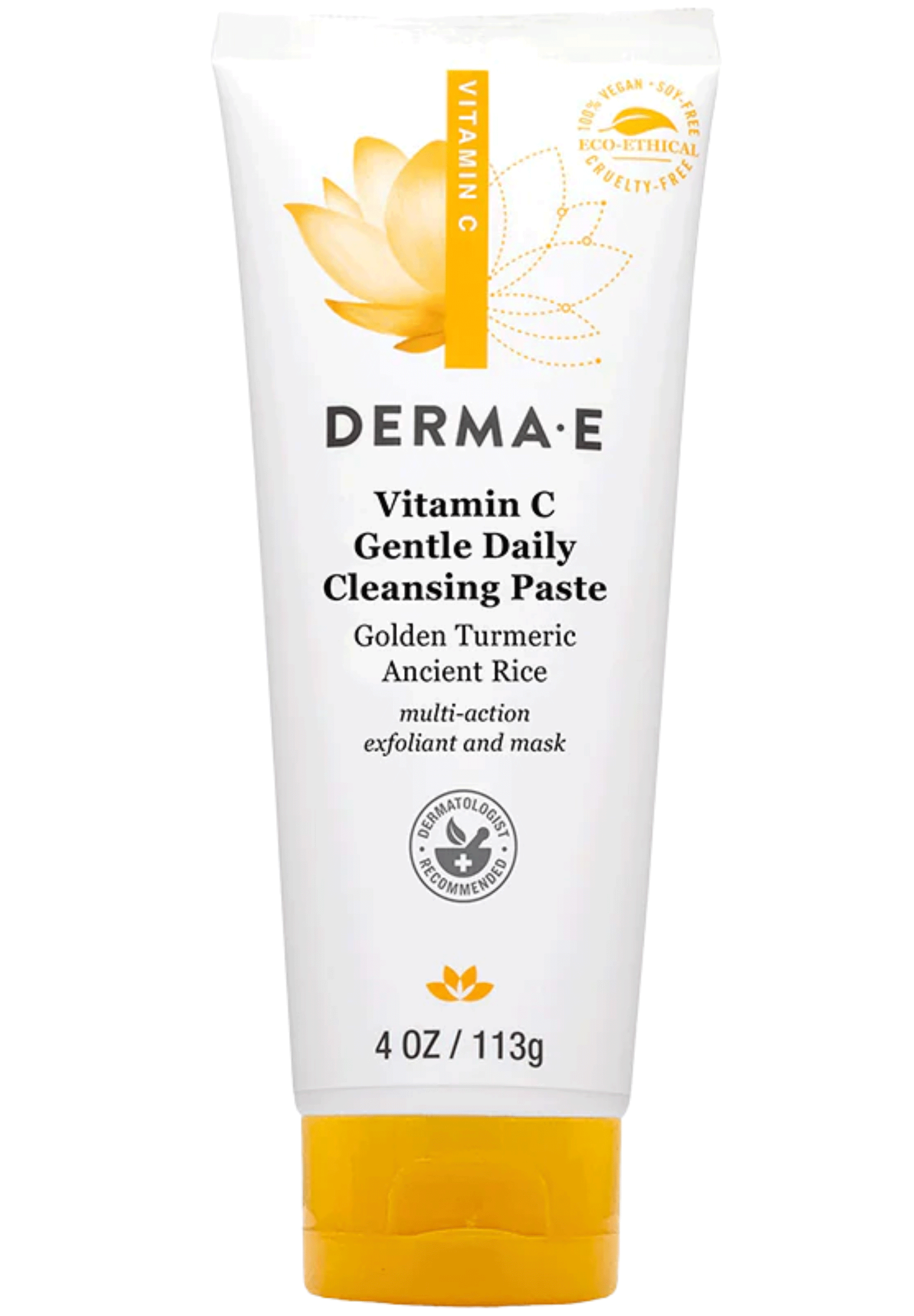DermaE Natural Bodycare Vitamin C Gentle Daily Cleansing Paste