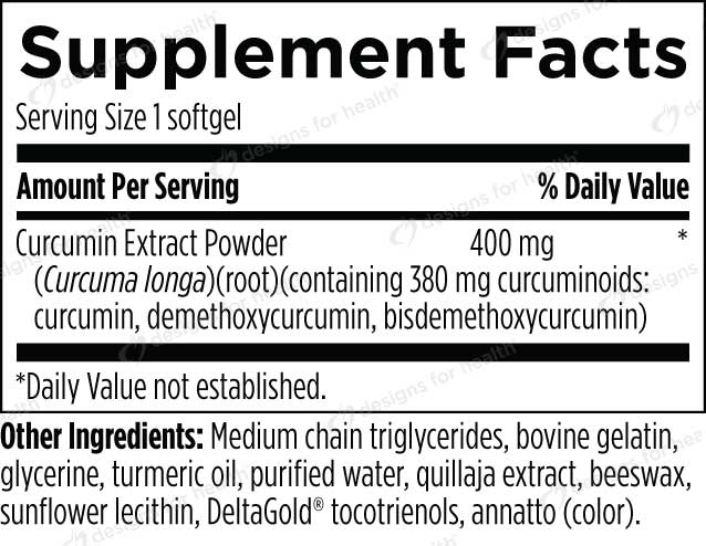 Designs For Sport Curcumin Complex