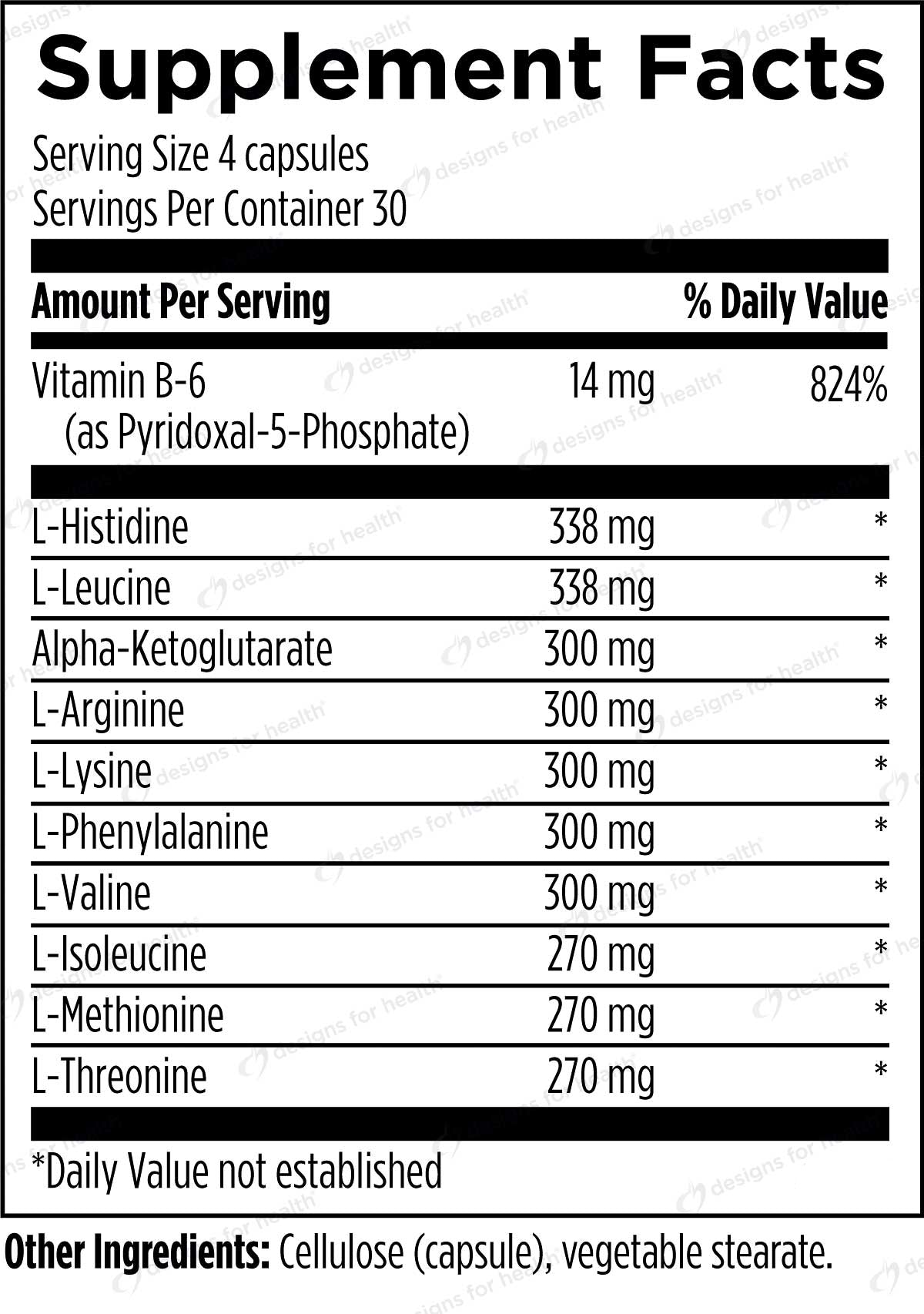 Designs for Health Amino Acid Synergy
