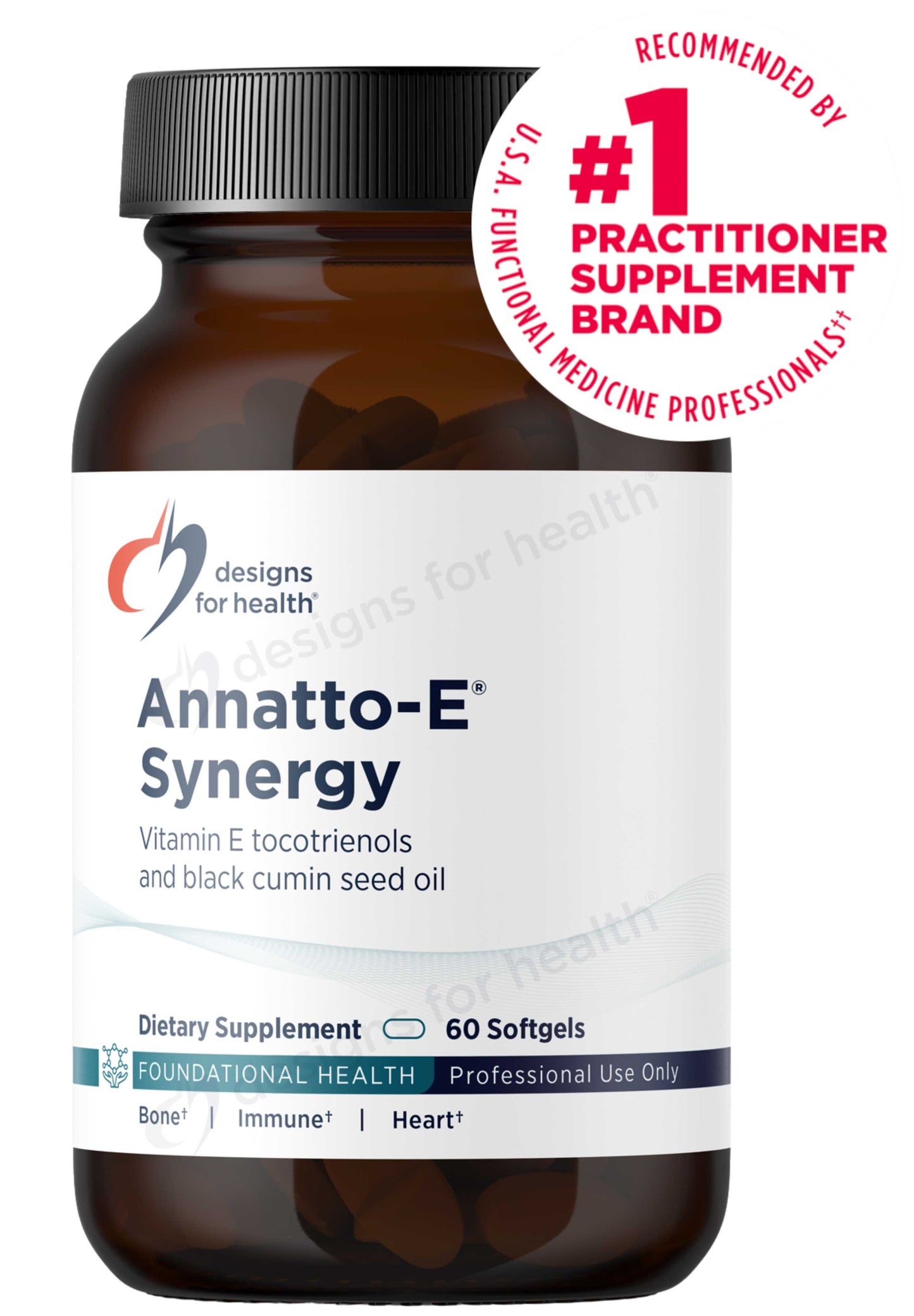 Designs for Health Annatto-E Synergy (Formerly Annatto Tocotrienols)