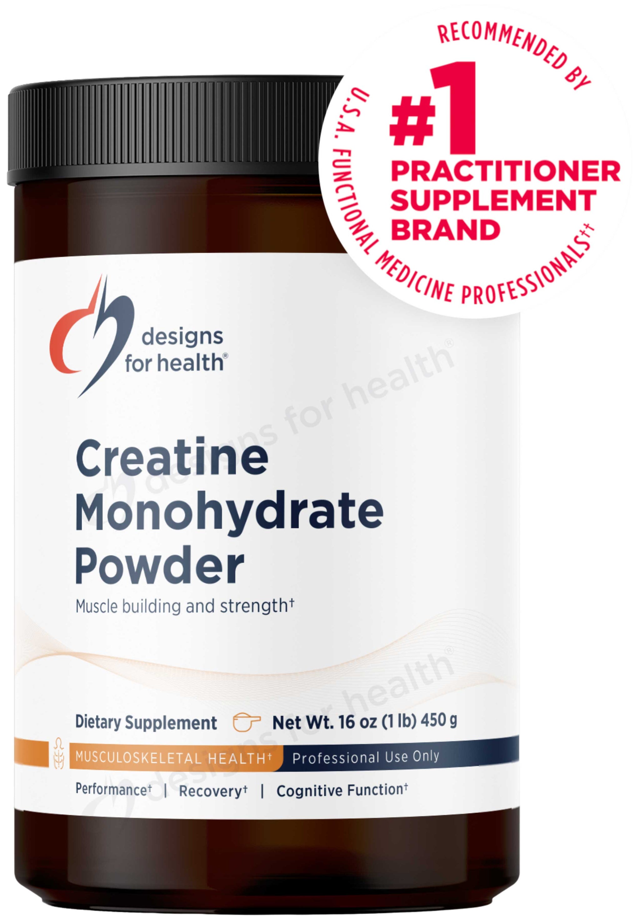 Designs for Health Creatine Monohydrate Powder