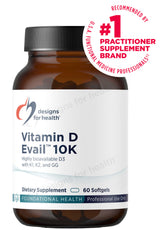 Designs for Health Vitamin D Evail 10K (Formerly D-Evail 10K)