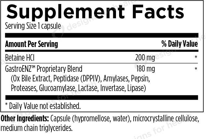 Designs for Health Digestzymes