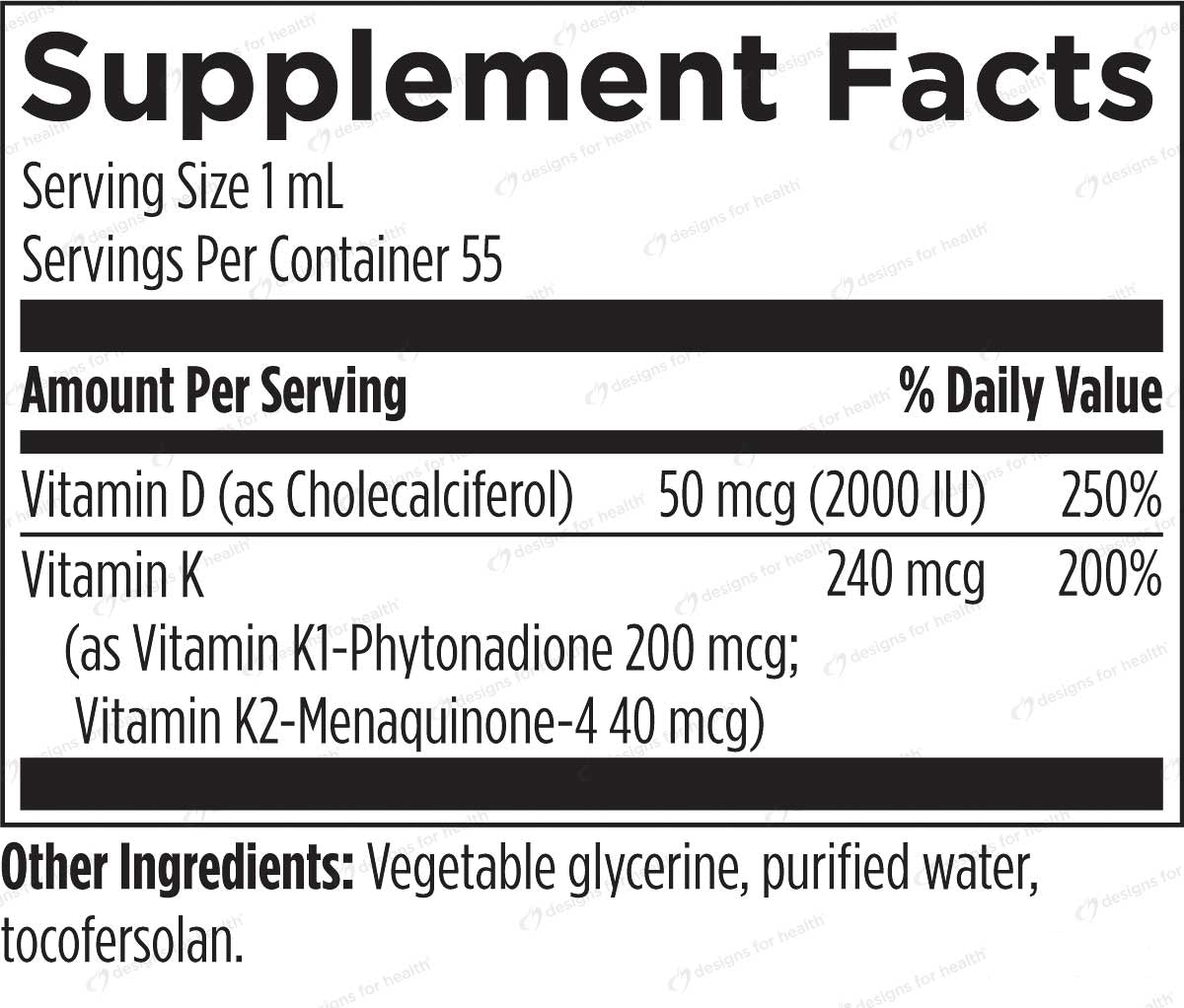 Designs for Health Emulsi-D3 Synergy