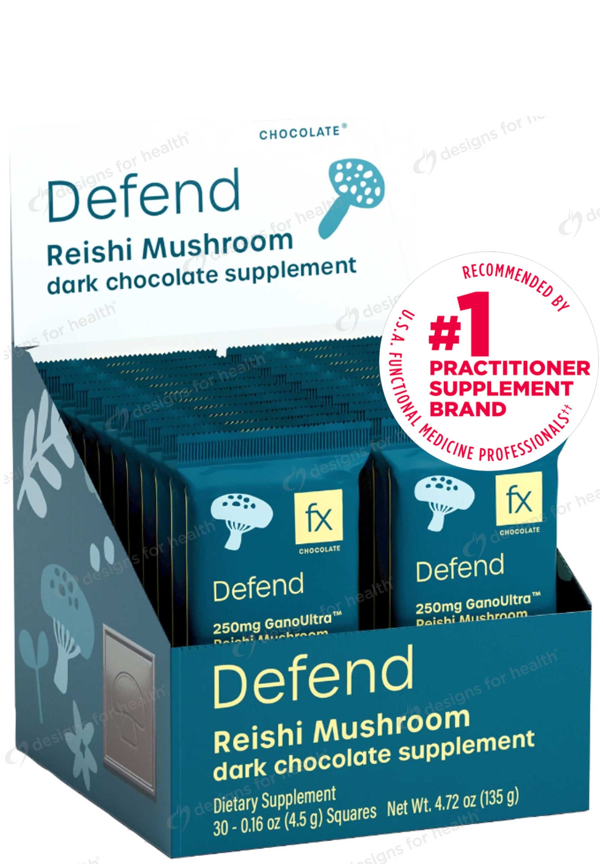 Designs for Health Fx Chocolate Defend