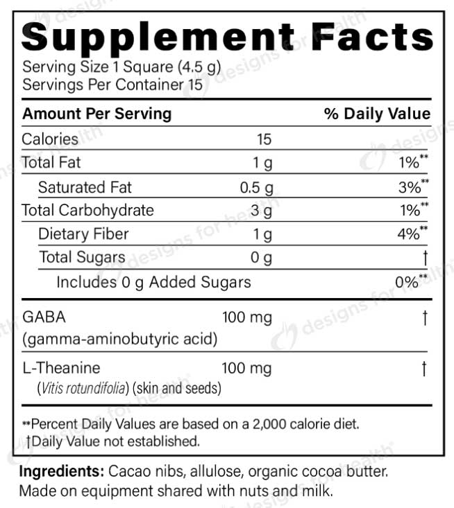 Designs for Health Fx Chocolate Exhale