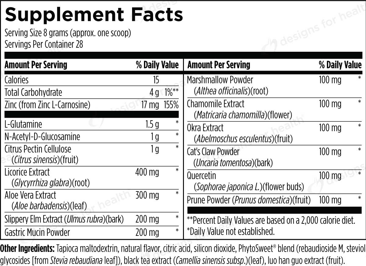 Designs for Health GI Revive
