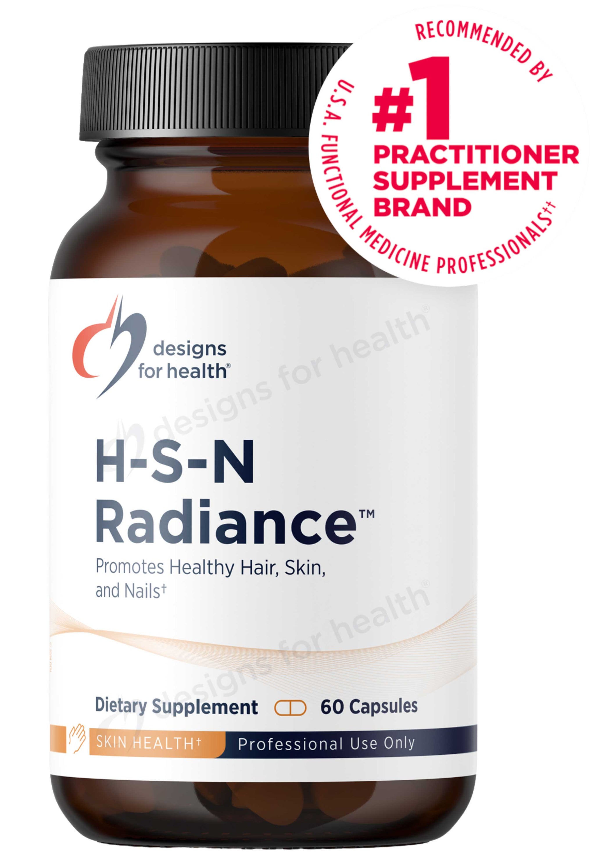 Designs for Health H-S-N Radiance Capsules (Formerly H-S-N Complete)