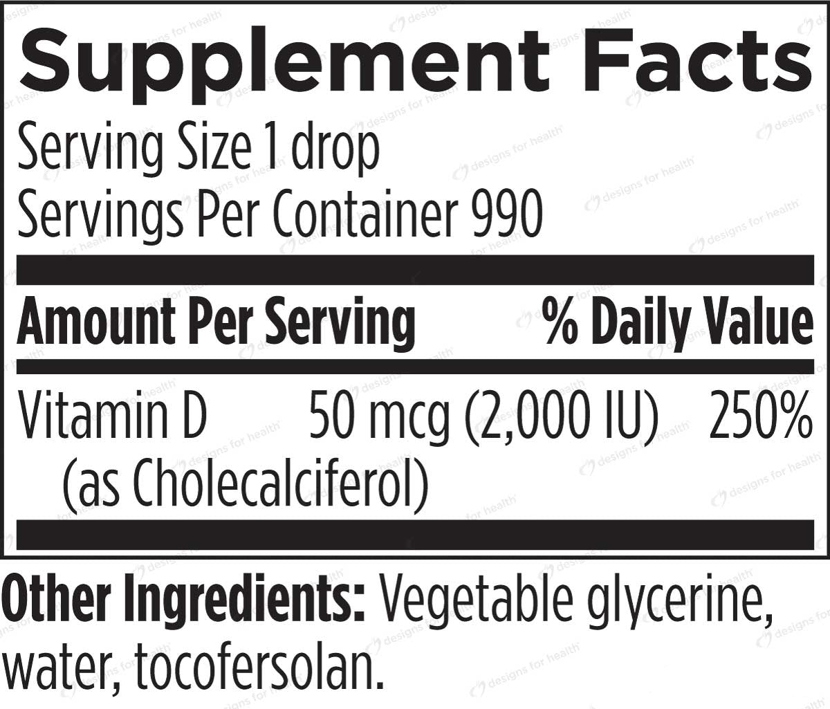 Designs for Health Hi-Po Emulsi-D3