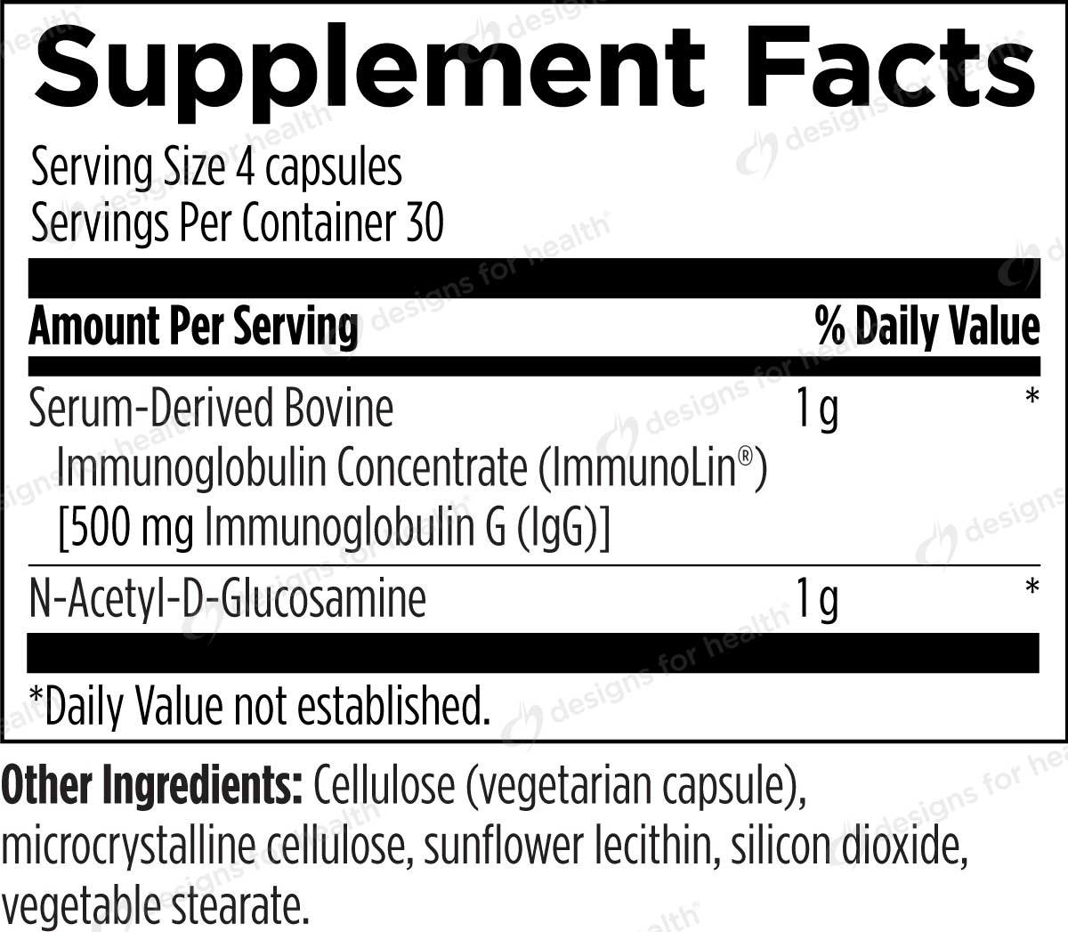 Designs for Health IgGI Shield Capsules