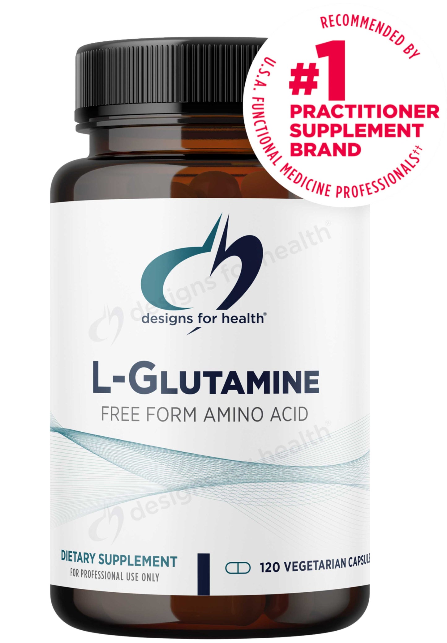 Designs for Health L-Glutamine 850 mg Capsule