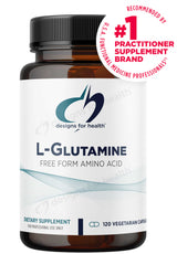 Designs for Health L-Glutamine 850 mg Capsule