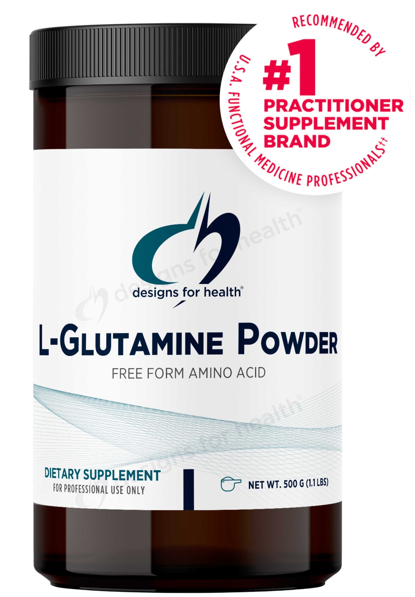 Designs for Health L-Glutamine Powder
