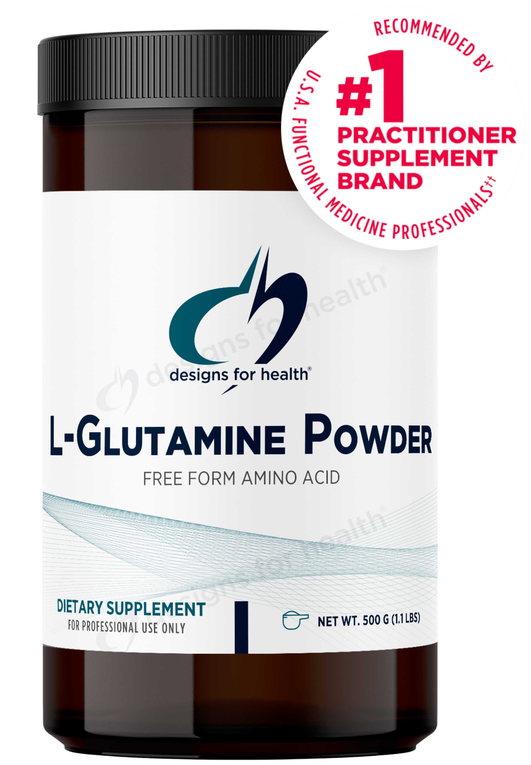 Designs for Health L-Glutamine Powder