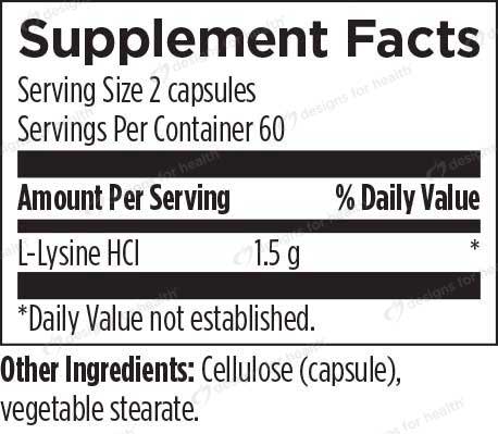 Designs for Health L-Lysine