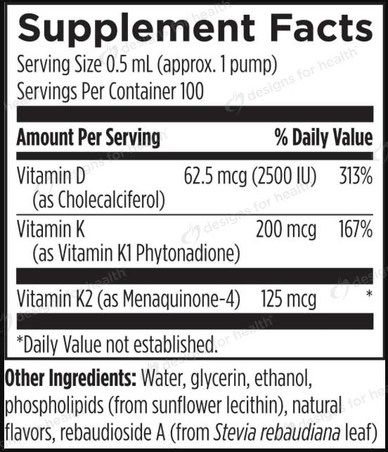 Designs for Health Liposomal D Supreme