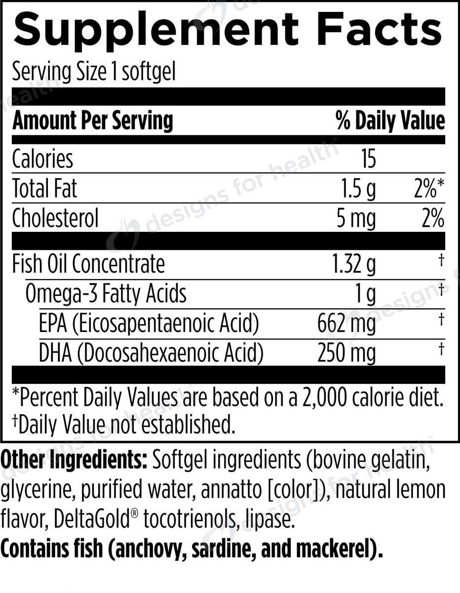 Designs for Health OmegAvail TG1000