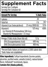 Designs for Health OmegAvail Ultra with Vitamin D3, K1 and K2 (OmegAvail Ultra TG)