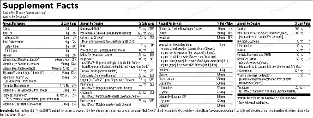 Designs for Health PaleoCleanse Plus