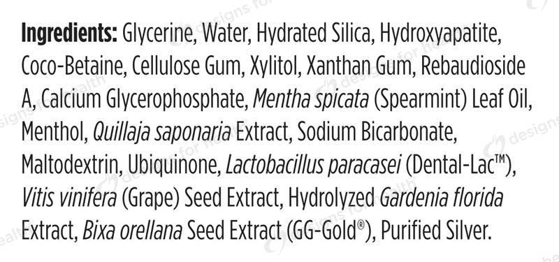 Designs for Health PerioBiotic Silver (Probiotic Toothpaste)