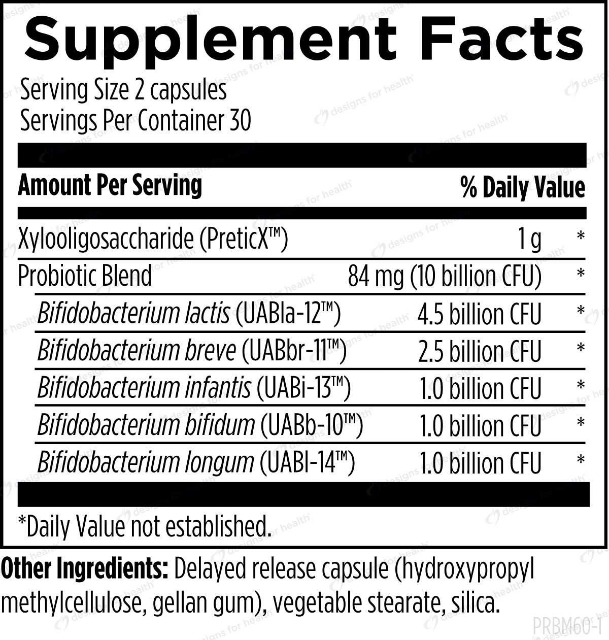 Designs for Health PrebioMed XOS