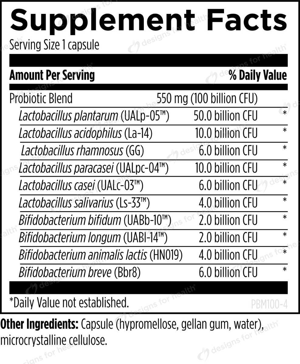 Designs for Health ProbioMed™ 100