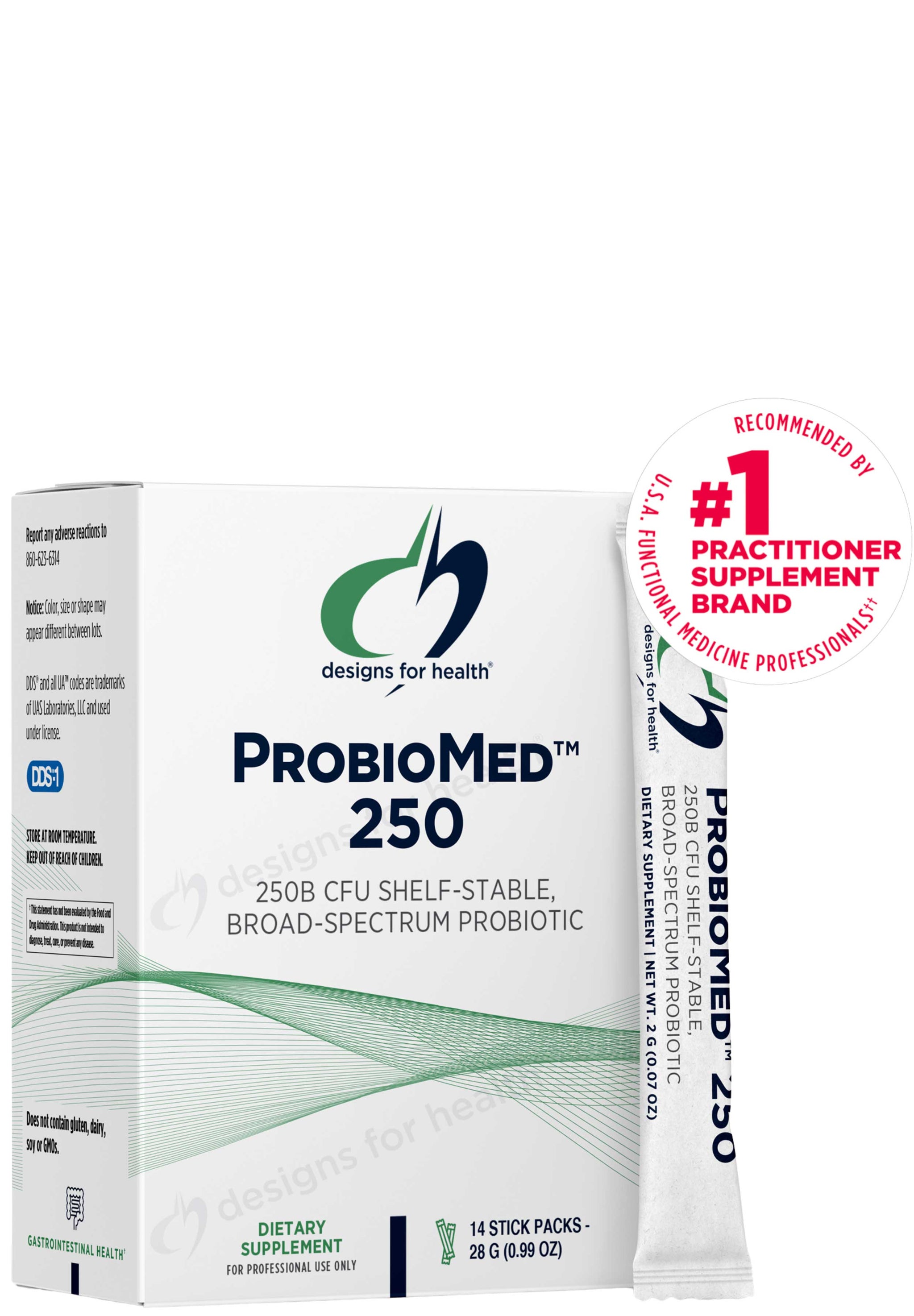 Designs for Health ProbioMed™ 250