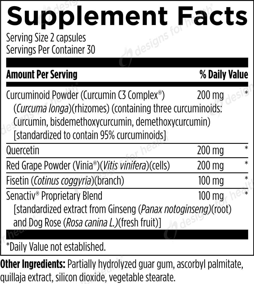 Designs for Health Senolytic Synergy