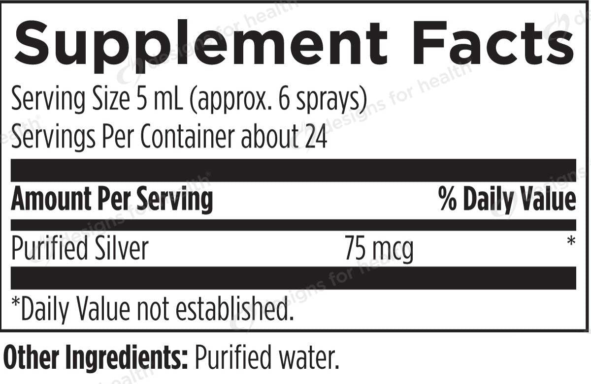 Designs for Health Silvercillin Spray