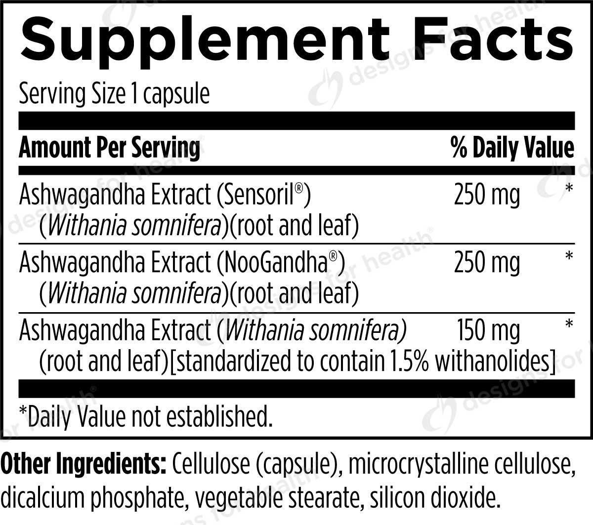 Designs for Health TriGandha