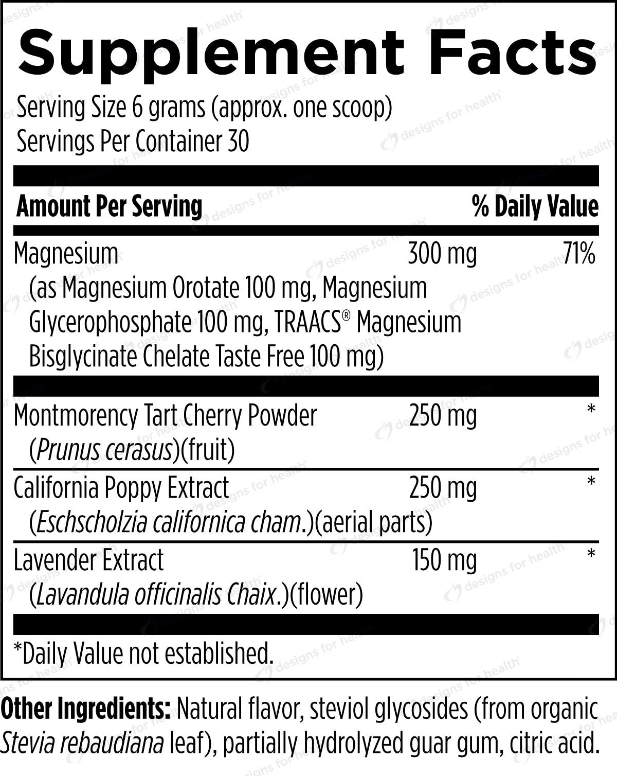Designs for Health TriMag Supreme Night