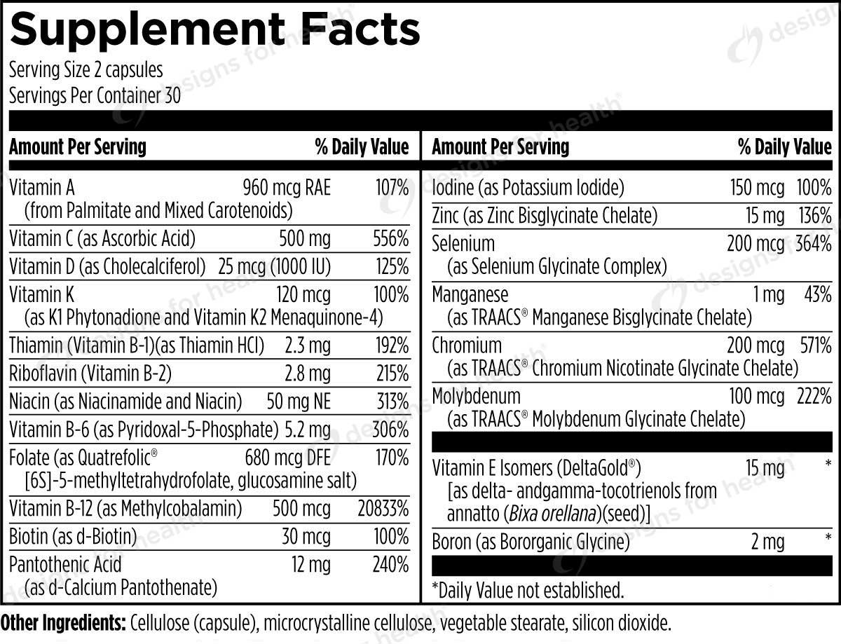 Designs for Health Twice Daily Multi
