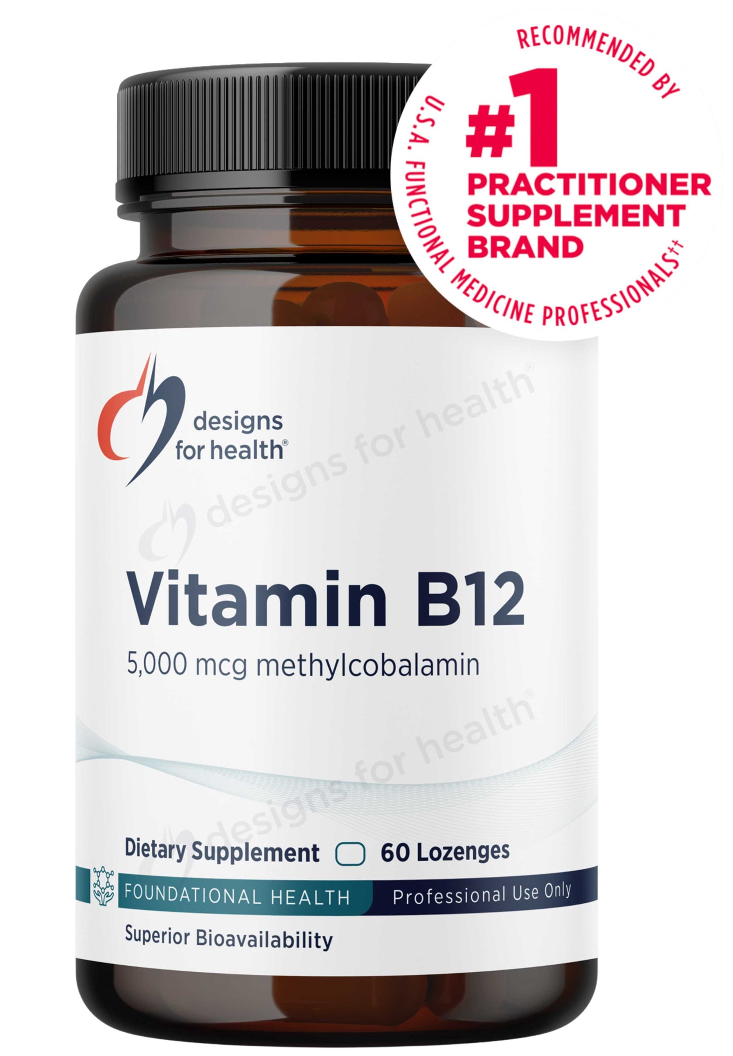 Designs for Health Vitamin B12 Lozenges