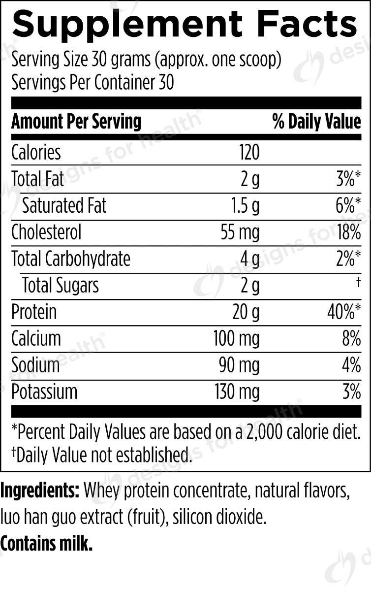 Designs for Health WheyCool Powder