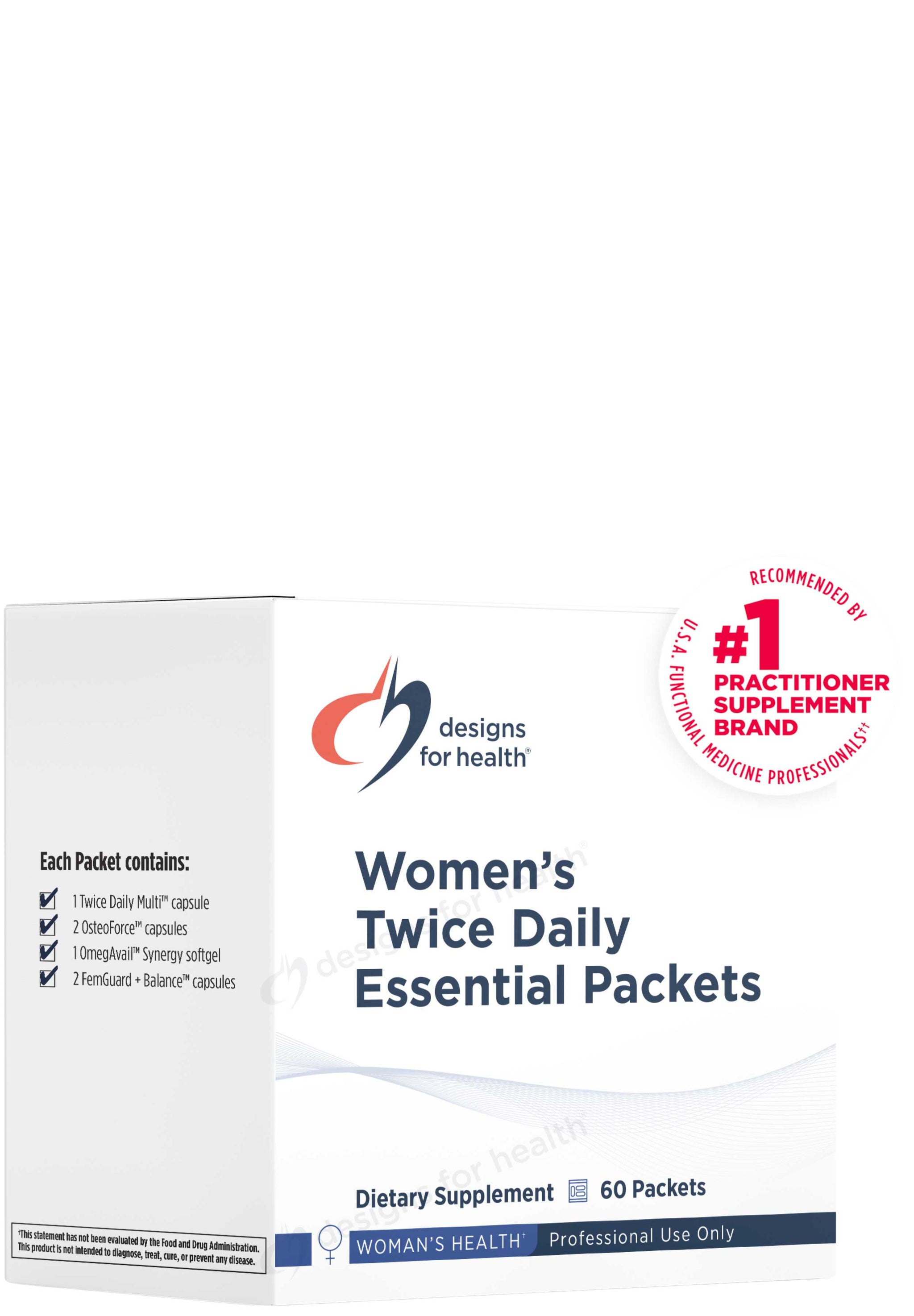 Designs for Health Women's Twice Daily Essential Packets
